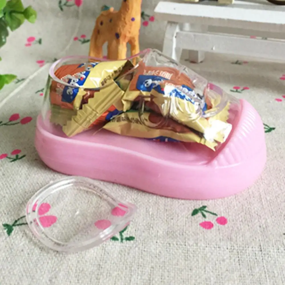 

Creative Shoe Pattern Candy boxes Gift Cases Transparent Plastic DIY Wedding Candy Box Baby Shower Birthday Guests Gift Box Dec