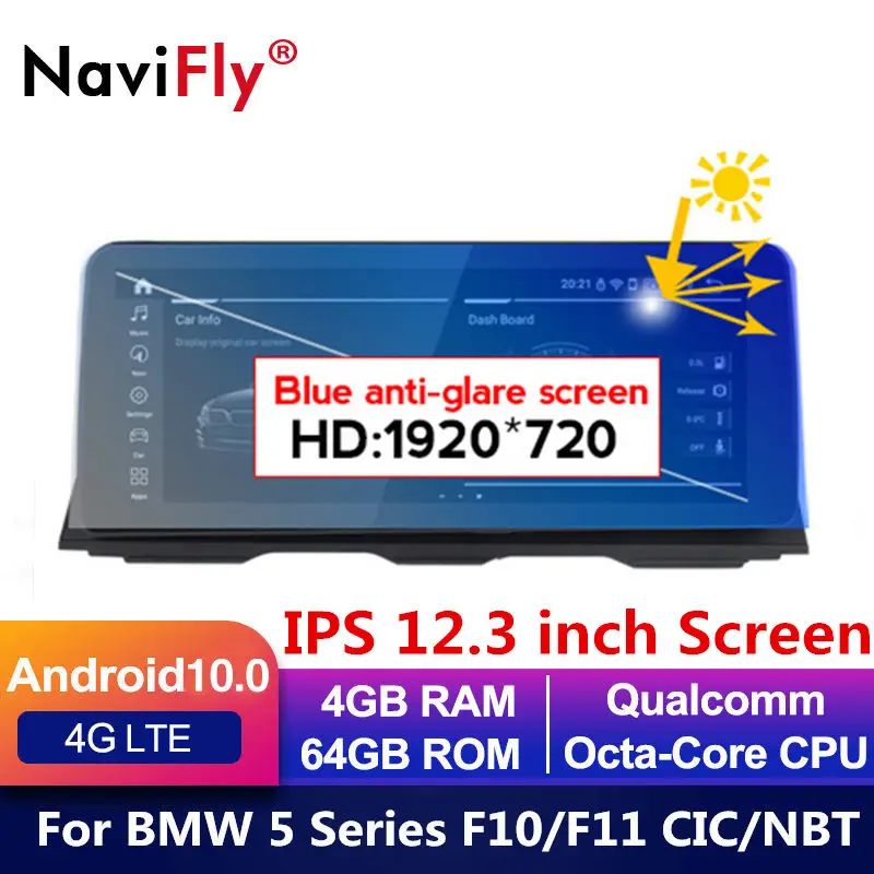 Европейский склад! 8 ядер Android 10 автомобильный dvd для BMW 5 серии F10 F11 2010 2016 CIC NBT Автомобильный GPS навигатор мультимедиа радио f10|Мультимедиаплеер для авто| | АлиЭкспресс