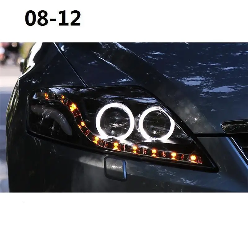 Luces боковой указатель поворота Drl фары в сборе запчасти Neblineros Led Para авто автомобили Освещение Фары для Ford Mondeo