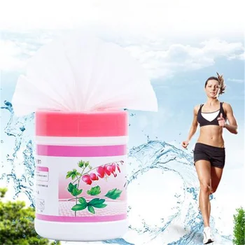 

60 sheets/Pack Portable Sterility Wet Wipes Disposable Makeup Remover Nursing Wipes Cookhouse Wet Wipes for baby Skin Cleaning