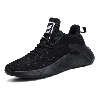 

New 2020 Mens Casual Shoes Light Soft Male Mesh Breathable Sneakers Fashion Mens Flats Shoes Tenis Trainers Masculino Adulto