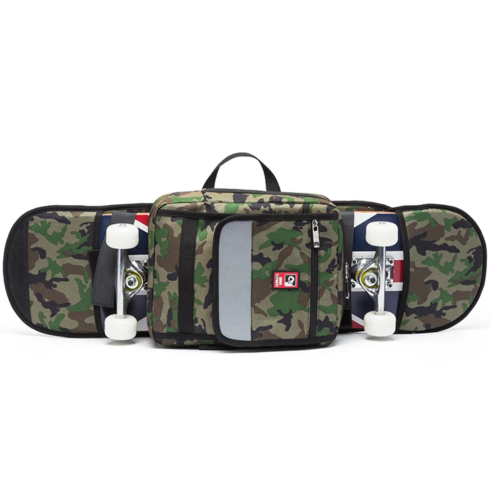 Многофункциональная сумка для скейтборда, Лонгборд, сумка для переноски на открытом воздухе, Спортивная складная сумка на ремне