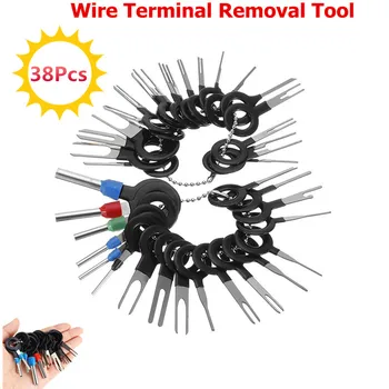 

26Pcs 29Pcs 36Pcs Car Terminal Removal Tool Electrical Wiring Crimp Connector Pin Extractor Kit Automobiles Terminal Repair Hand