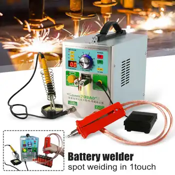 Cheap SUNKKO 709AD+ Spot Welder 3.2KW Automatic Pulse 18650 Battery Pack Spot Welding Machine With Soldering Iron Handheld Welding Pen