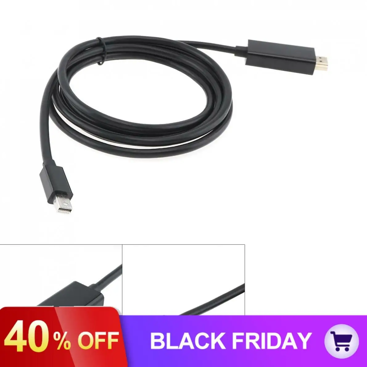 Мини 1,8 м 1080P Дисплей порт HDMI1.4 кабель DP к HDMI активный адаптер Дисплей порт HDMI Разъем конвертер шнур подходит для Dell