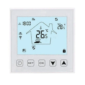 

Wifi Wireless Temperature Thermostat for Cooler/Fan/Electric Fireplace/UnderFloor Heating ,With Google Home