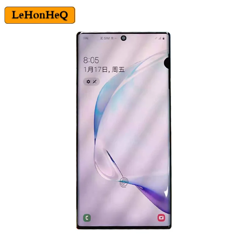 US $127.67 Super AMOLED Defect LCD For Samsung Galaxy Note 10 Plus LCD Screen Display Touch Digitizer N975 Note10 Note 10 Plus LCD