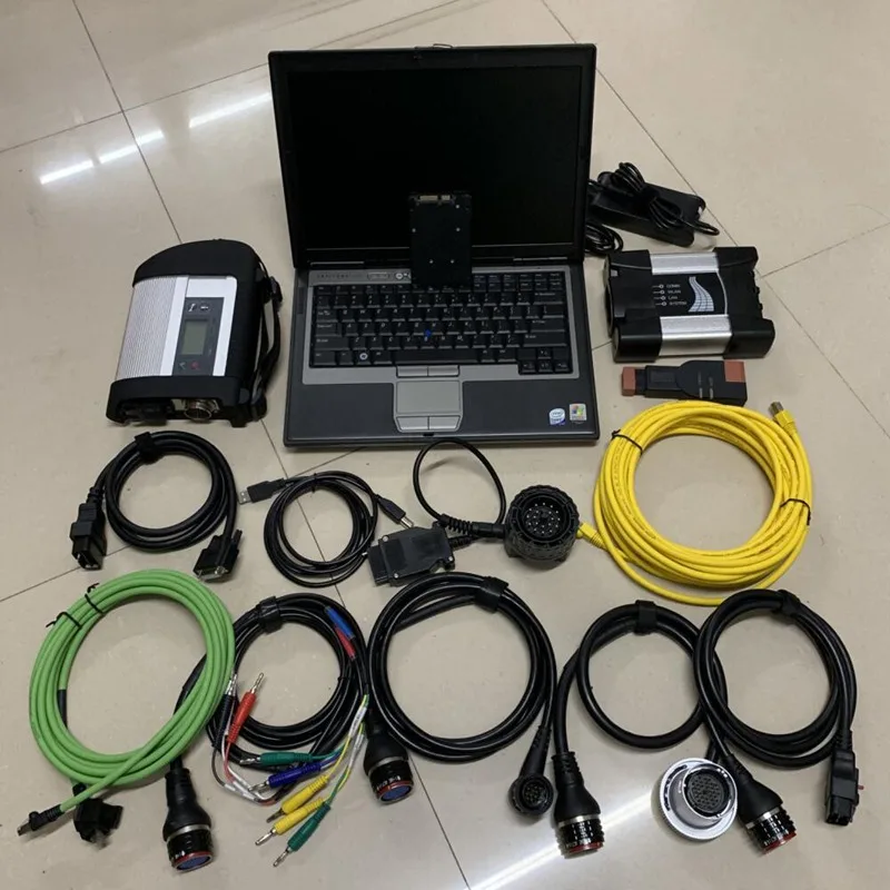 

Mb Star C4 and for BMW Icom Next with 2in1 software V09.2019 1TB harddisk used laptop D630 4G For Auto Diagnostic tool & Scanner