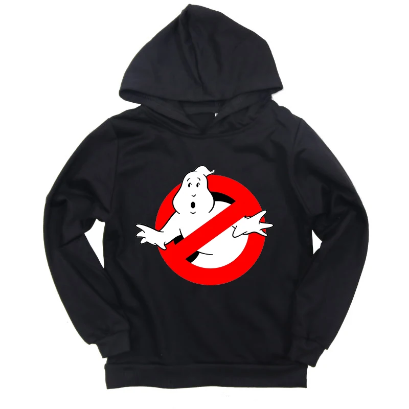  Ghostbuster Print Hoody Toddler Baby Sweatshirt Casual Cotton Boys Girls Hoodies Autumn Winter Chil