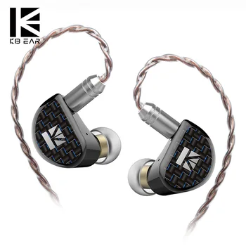 

KBEAR Believe 9mm Pure Beryllium Diaphragm 1DD In Ear Earphone With 0.78mm Gold Plated 2 Pin 6N Single Crystal Copper Litz Cable