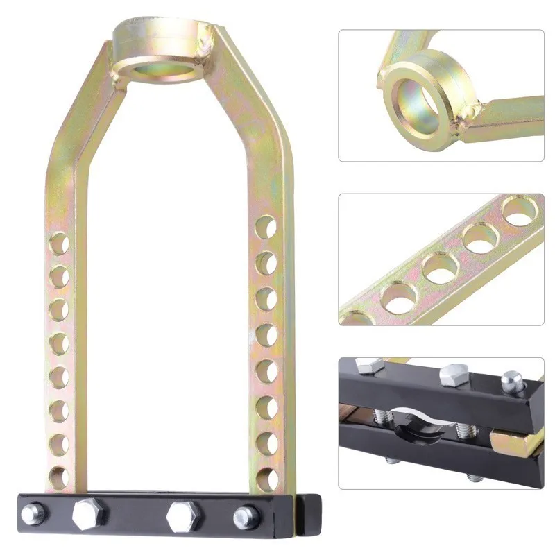  MR CARTOOL1pc Universal Car CV Joint Puller Transmission Drive Shaft Removal Tool Adjustable 9 Hole