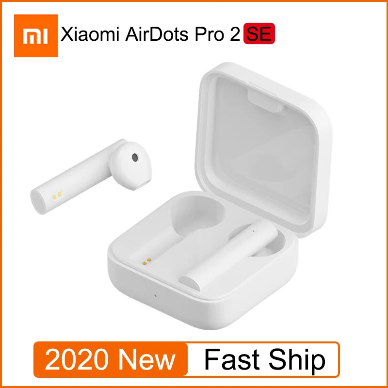 Беспроводные TWS наушники Xiaomi Air2 SE Bluetooth AirDots Pro 2SE Mi сенсорное управление SBC/AAC с