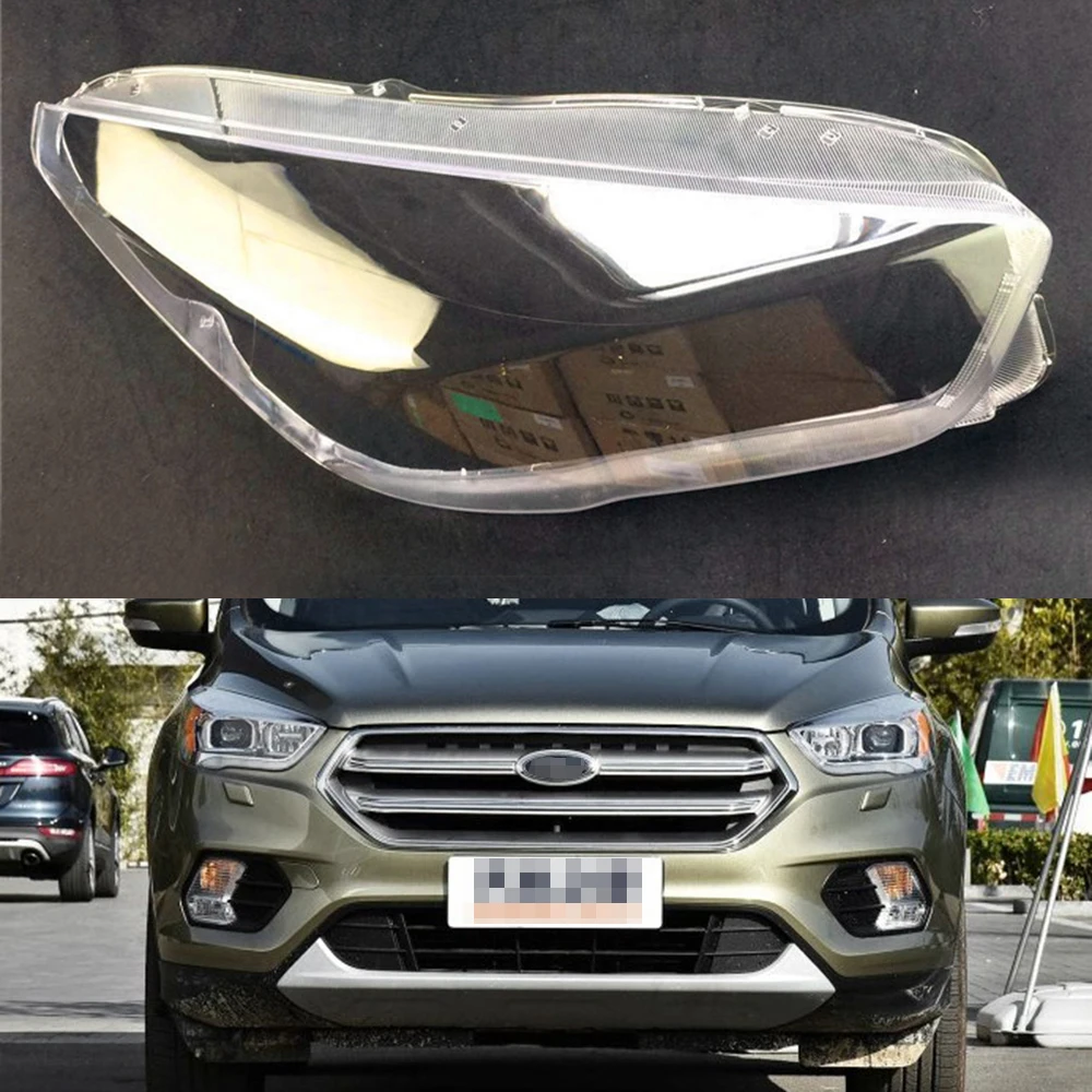 Car Headlamp Lens For Ford Kuga 2017 2018  Car  Replacement   Auto Shell