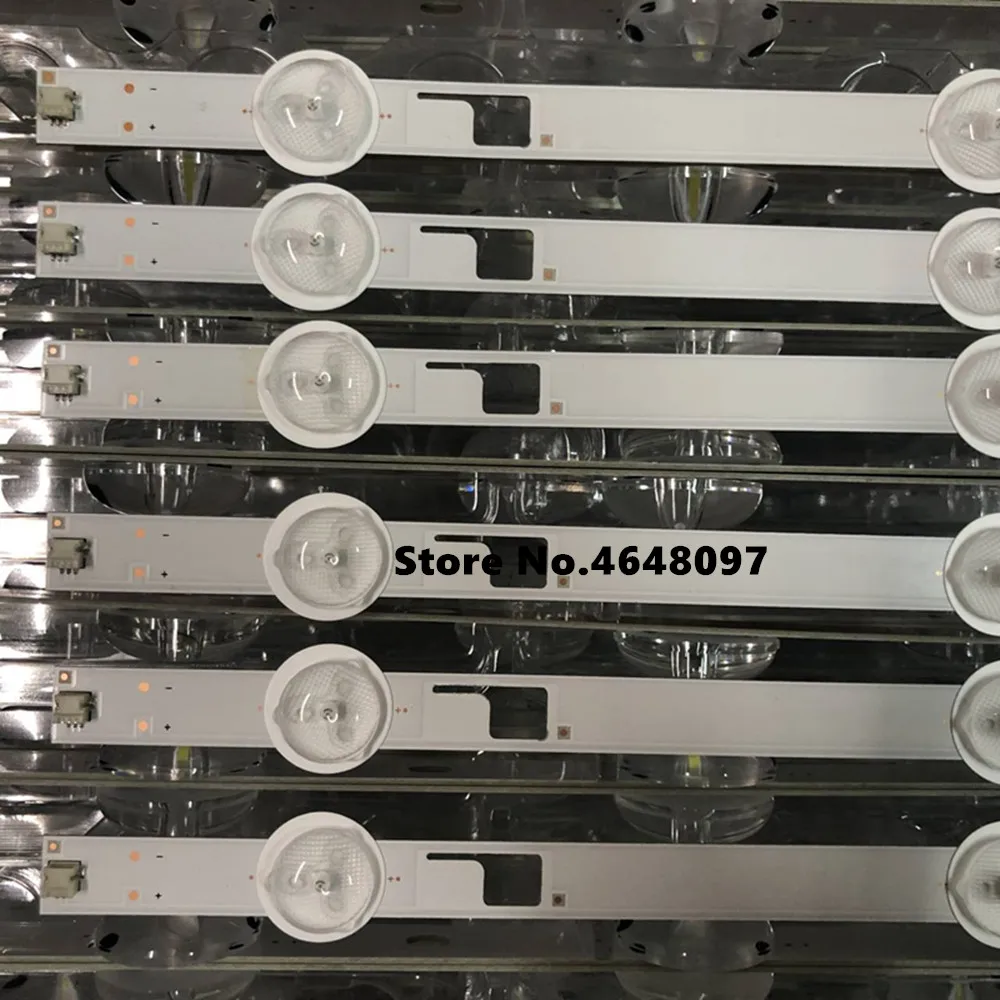 1 комплект = 6 шт. светодиодный ленточный сердечник 3" 6PKG Rev 0,2 2013.10.07 PARA TOSHIBA 32W2433D