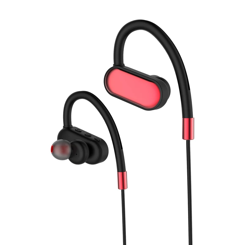 In ear wireless Bluetooth communication earplugs and ear hanging stereo headphones sports intelligent noise reduction headphones