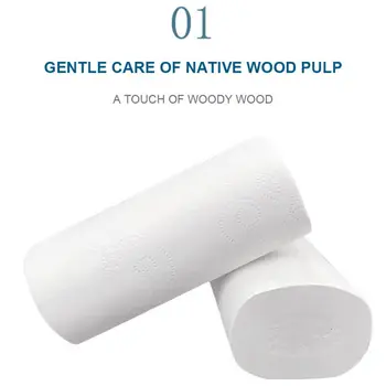 

Paper Towel Coreless Toilet Tissue 6 Rolls Paper towels toilet paper chemical-free