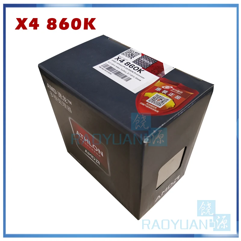 Новый четырехъядерный процессор AMD Athlon X4 860K 3 7 ГГц 95 Вт AD860KXBI44JA Socket FM2 + с