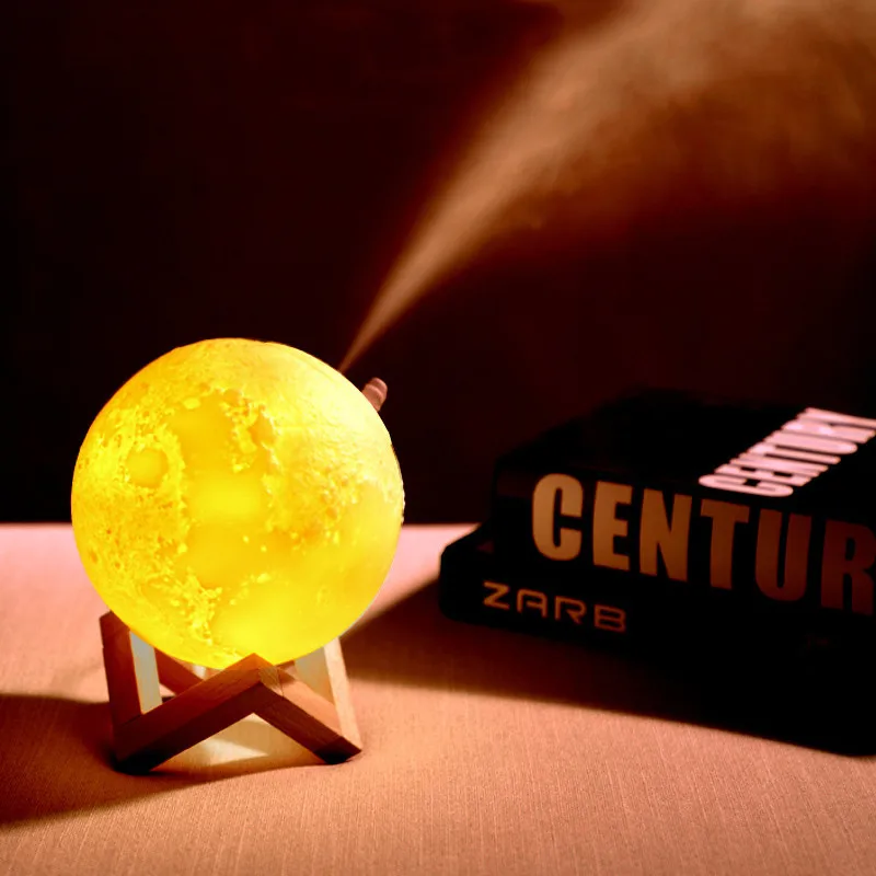 ELOOLE 880ml Mond Aroma Luftbefeuchter Ätherisches Öl Diffusor Luftreiniger Ultraschall Nebel luftbefeuchter Für Home & Office Aromatherapie