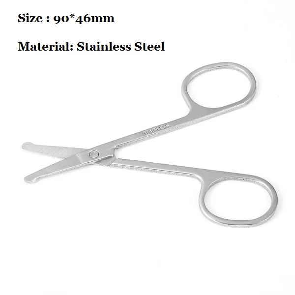 nose hair scissors Электрический триммер для волос с ушками, бритва, триммер скребок для бритья, для формирования бровей, безопасный для ухода за лицом для бритья, устройство - Цвет: nose hair scissors
