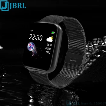 

Full Touch Smart Watch Men Women Smartwatch Electronics Smart Clock For Android IOS Fitness Tracker Stainless steel Smart-watch
