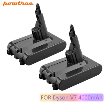 

Powtree 21.6V 4000mAh v7 Li-lon Rechargeable Battery For Dyson V7 battery Animal Pro Vacuum Cleaner Replacement