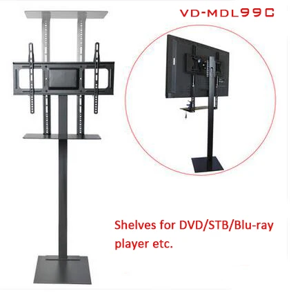 32-70 inch LCD LED Plasma Monitor TV Mount Floor Stand Tilt Swivel AD Display Wire Management Height Ajustable MDL99C | Электроника