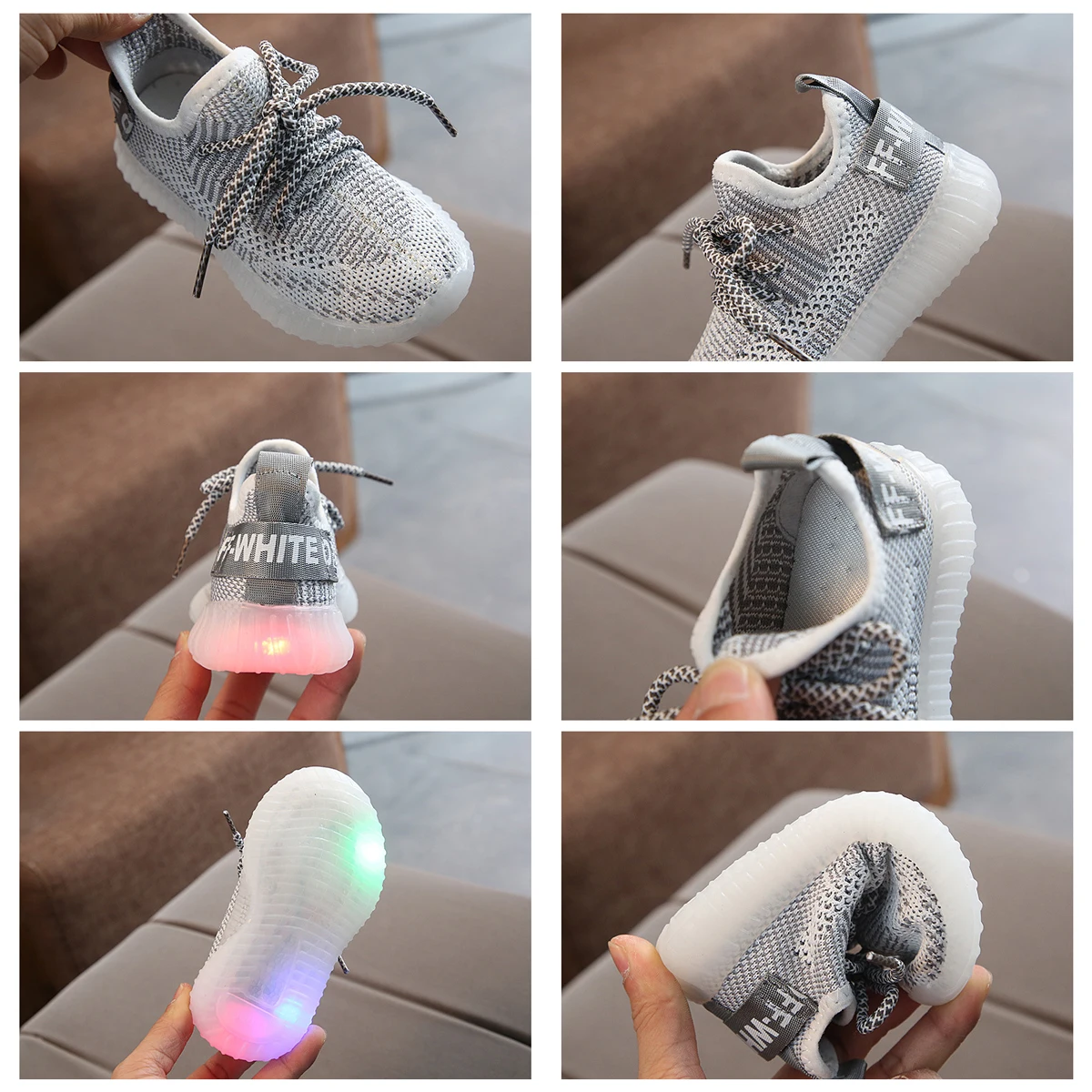 New Autumn Kids Toddler Led Shoes Glowing Sneakers Fashion Luminous Shoes for Girls Boys Children's Shoes Kids Led Shoes