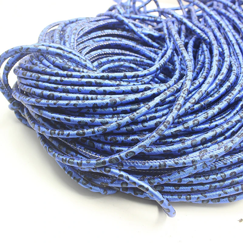 2M Leopard Printed Imitation Leather Cord Rope For DIY Handmade Craft Necklace Bracelet Choker Jewelry Making