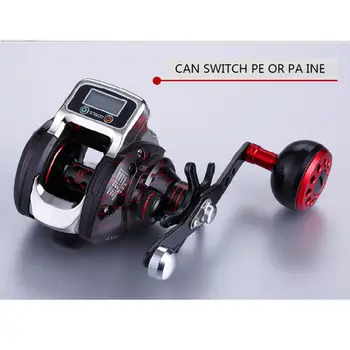 

LS Digital Display Fishing Reel with Battery Bait Casting Count 6.3: 1 Fishing Wheel 27RD