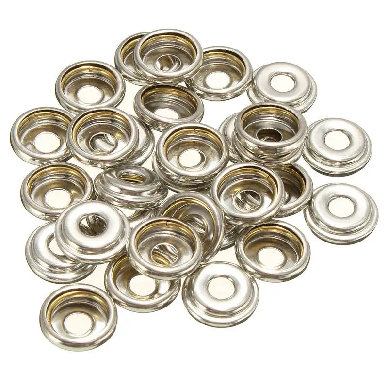 

30Set Snap Fastener 5/8 inch Screws With Attaching Tool For Boat Marine Canvas Cover