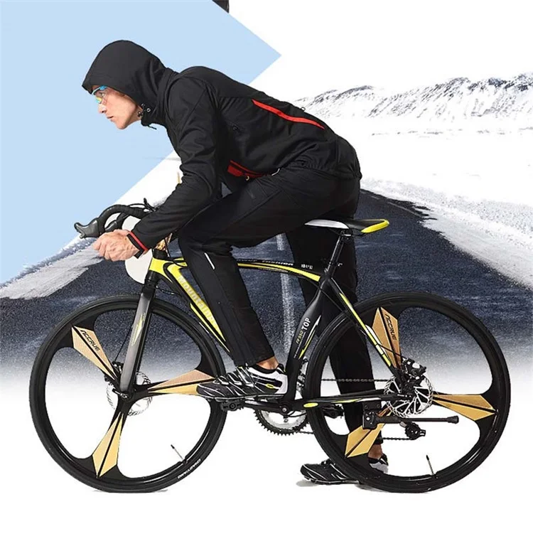 Мужская и Женская Термальная флисовая велосипедная Джерси, набор, велосипедная Майо Ropa Ciclismo, велосипедная куртка с длинным рукавом, пальто, штаны, костюм, велосипедная одежда