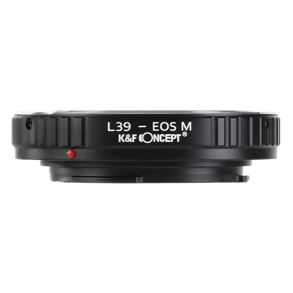 

K&F Concept Lens Mount Adapter Leica L39 M39 Screw Mount Lens to Canon EOS M EF-M Mirrorless Cameras Canon M M6 M2 M3 M5 M10