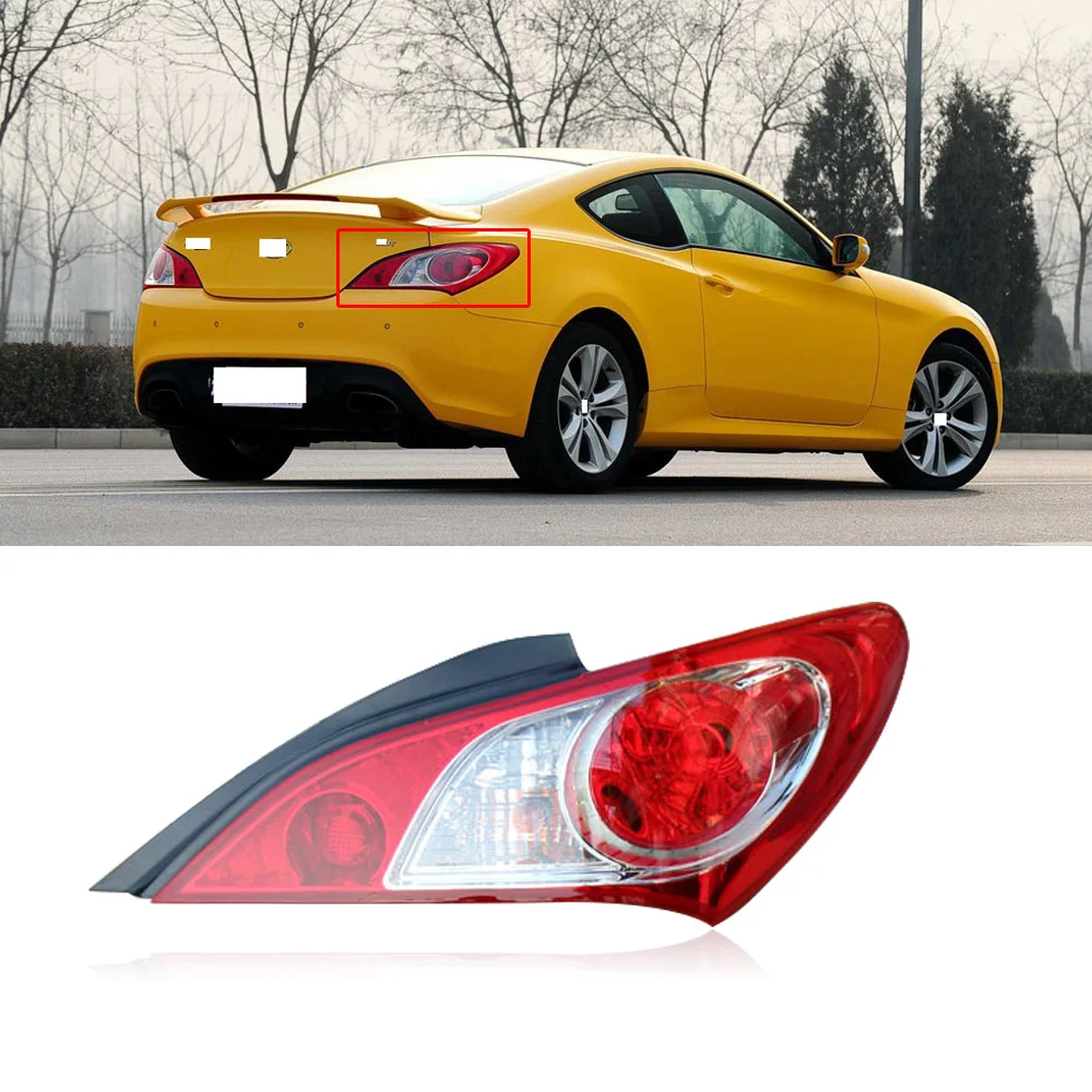 CAPQX для hyundai генезис купе 2009 2010 задний бампер светильник задний фонарь стоп-сигнал светильник хвост светильник Taillamp задний головной светильник в сборе
