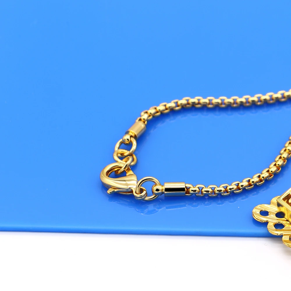 Богемное благородное ювелирное женское золотое ожерелье, подвеска в виде подсолнуха, дизайнерская цепочка в коробке, золотые аксессуары, подарок на день матери