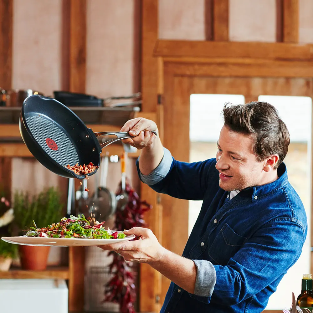 Сковорода Tefal Jamie Oliver, литой алюминий, 20 см E2110273