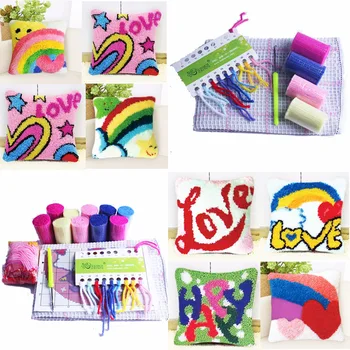 

Tapijt Knoopkussen Kussen Cross Stitch Pillow Latch Hook Smyrna Latch Hook Kits Embroidery Foamiran For Needlework Borduurpakket