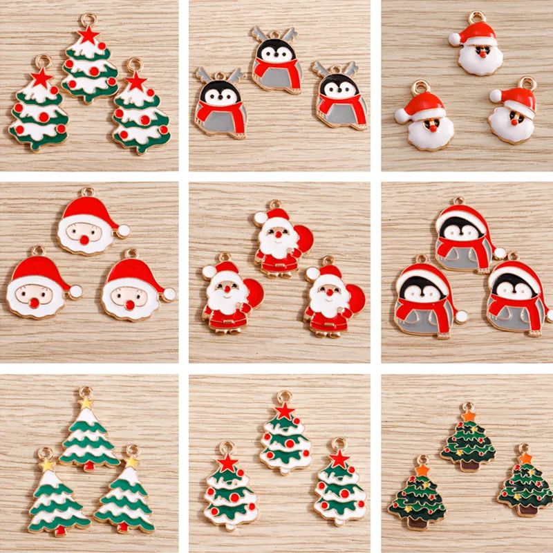 40 Breloques De Noël Et Hiver Pour Fabrication De Bijoux – Thème Flocon, 20 Paires, Lot