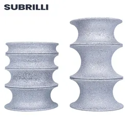 SUBRILLI – roue de meulage en diamant brasé sous vide, meule de profilage pour pierre, granit, bord abrasif 