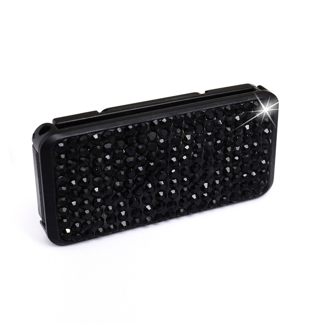 Car Rhinestone Seat Belt Clip Adjustable Seat Belts Auto Interior Decoration Replacement Parts Vehicle Accessories
