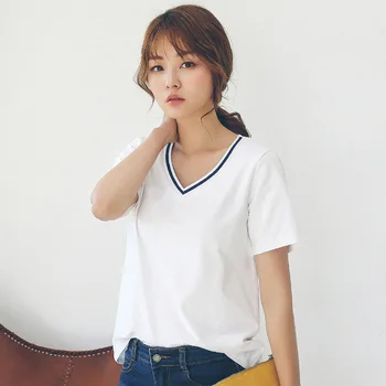 

2018 Print Tees Short Sleeve T-shirt Women t shirt Summer Cotton t-shirt Women Tops Causal t-shirts O-Neck