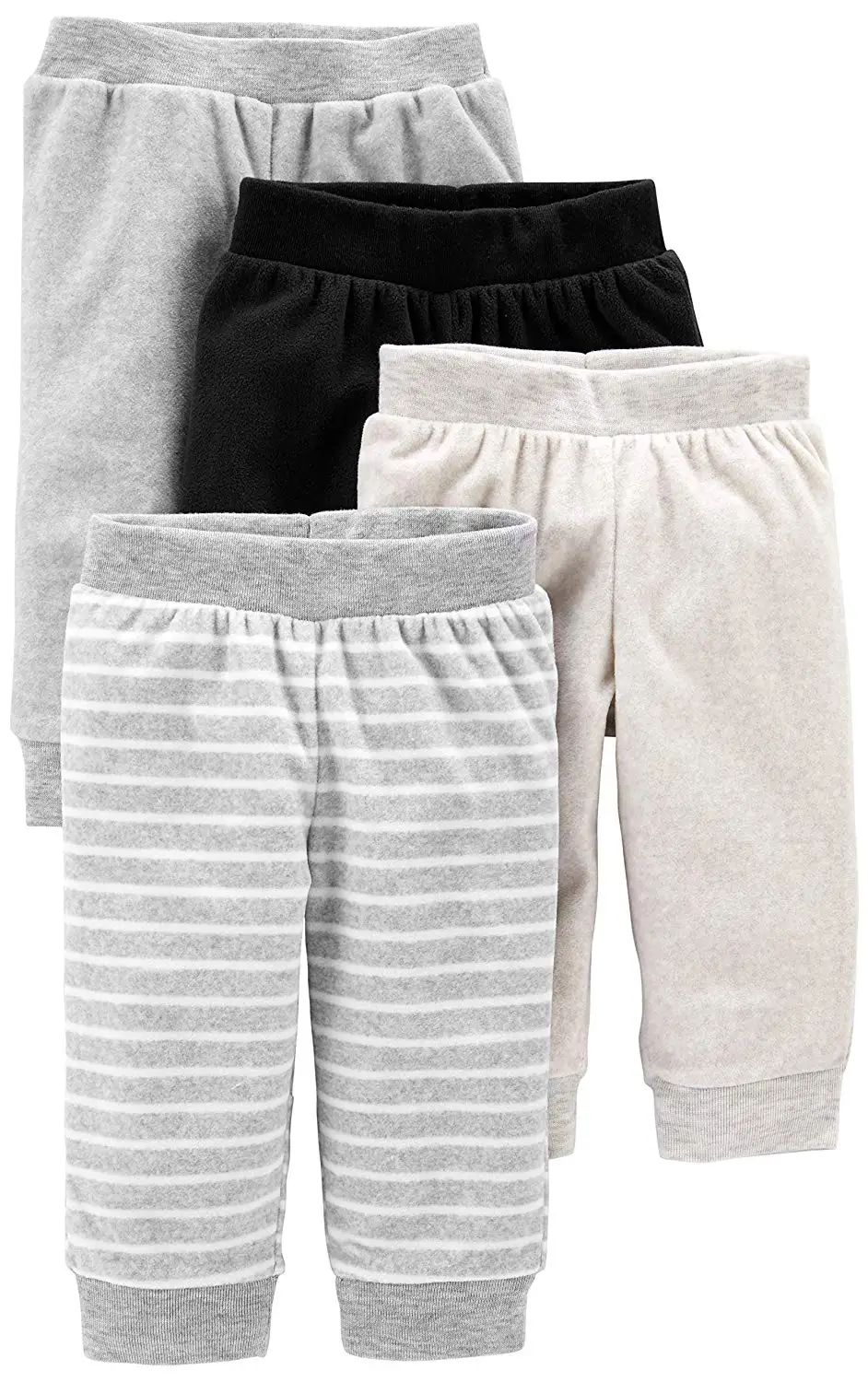 

Simple Joys by Carter's Baby 4-Pack Fleece Pants Beach Style Batik Cotton