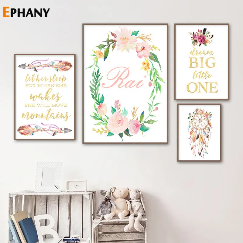 baby nursery framed wall art