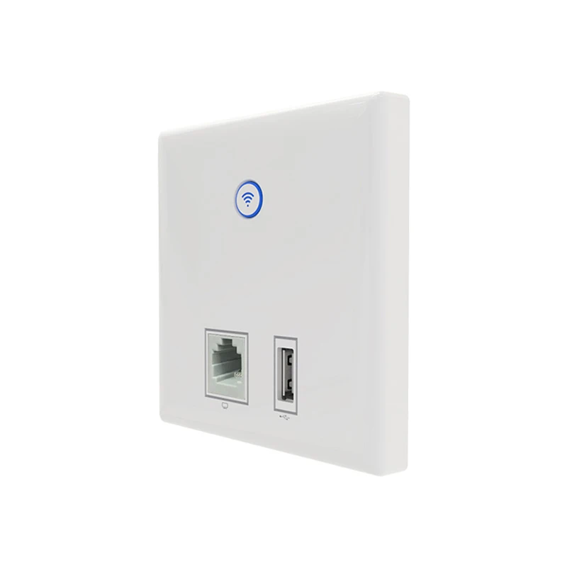 86X86 настенная розетка USB 2 4 ГГц 300 м Wifi роутер для помещений настенный AP усилитель