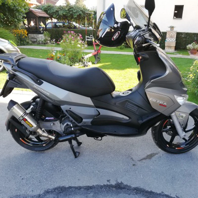 Мотоцикл Akrapovic выхлопная труба Универсальный мотоциклетный крест глушитель скутер Escape для KTM питбайк для KAWASAKI Ninja 300 R3 PCX 150
