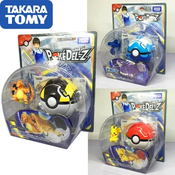

Genuine Pokemon Ball Action Figure EMC Throw Pops Pokeball MC Kyogre Charizard Pikachu Pokeball