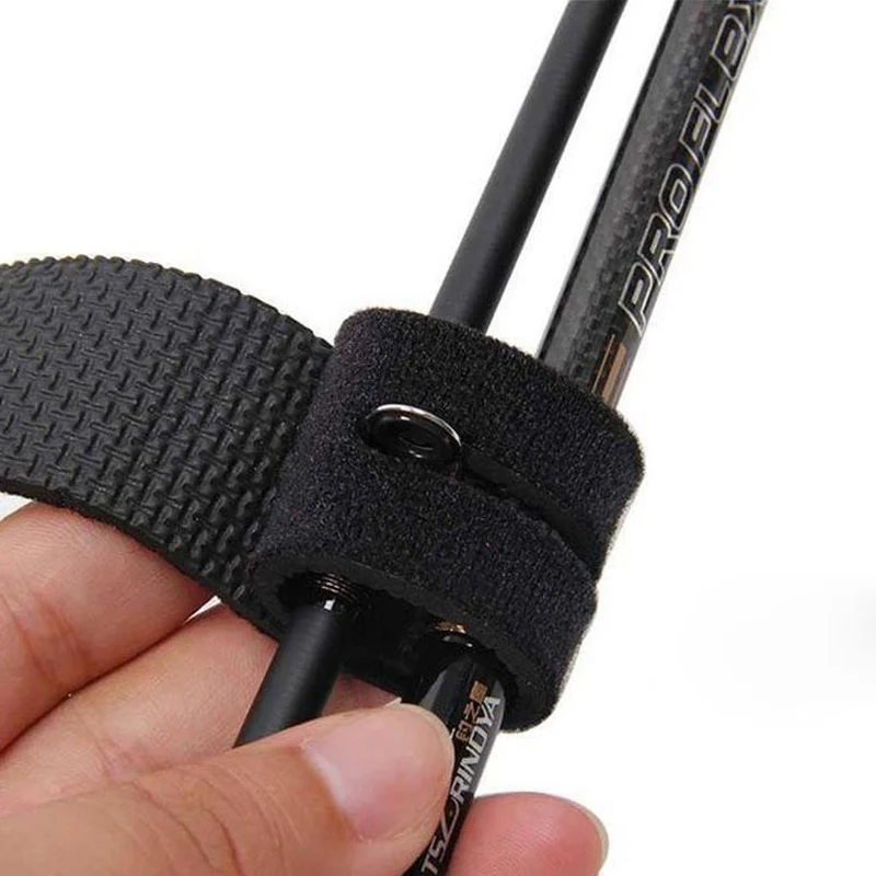 2 шт. ремень для удочки на липучке дайвинга нескользящая рыболовная снасть