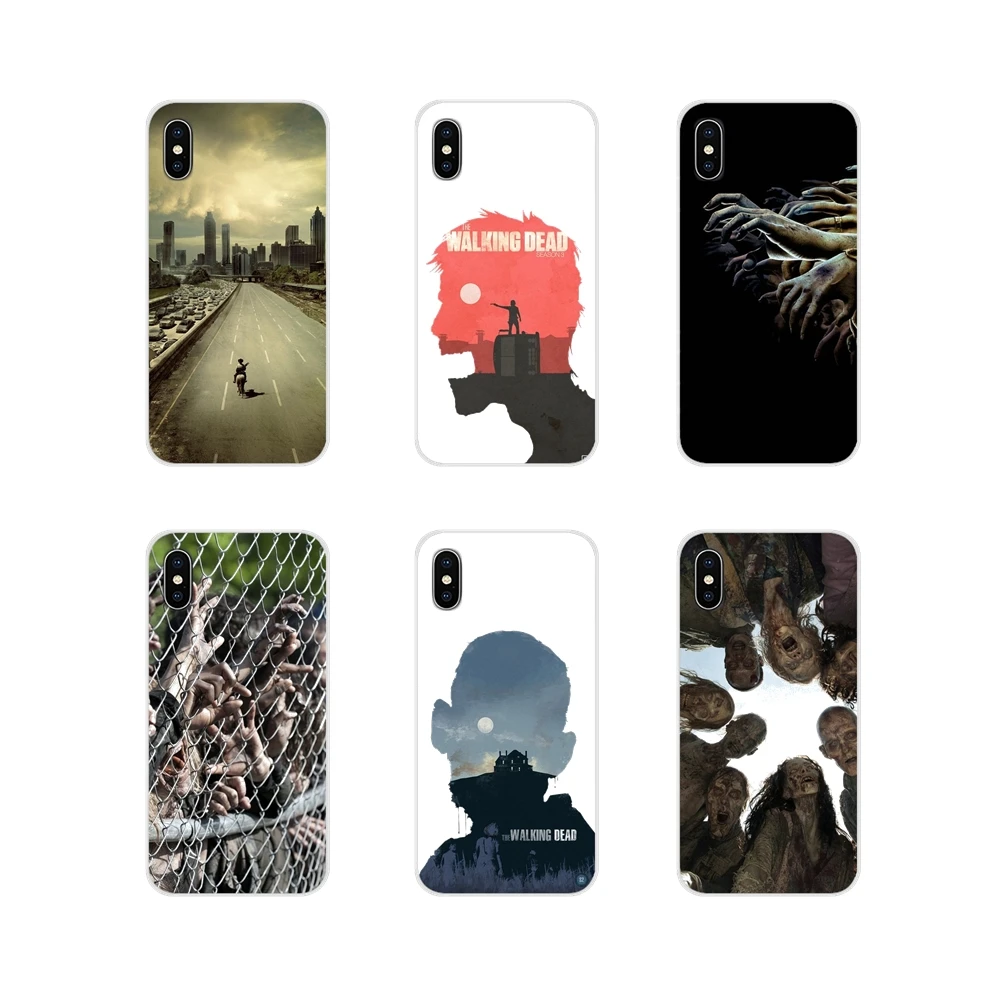 Для Samsung Galaxy A3 A5 A7 A9 A8 Star A6 Plus 2018 2015 2016 2017 аксессуары для телефона чехлы Walking Dead Zombie |