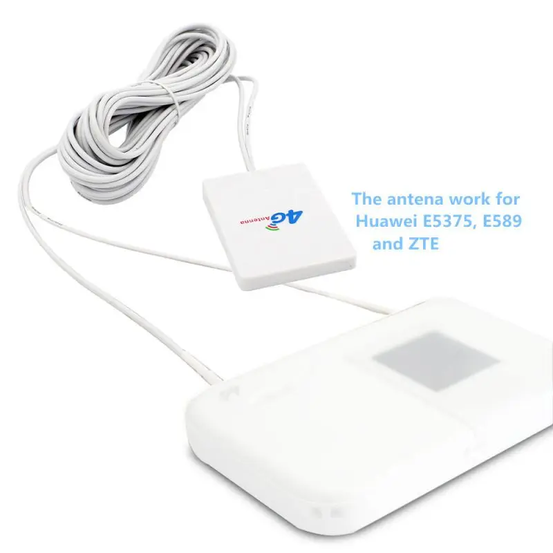 

External WIFI TS-9 / SMA Cable Signal Amplifier 28DBI 4G 3G LTE Antenna Network Connector Mobile Router Aerial Double Broadband