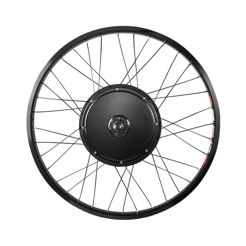 Flash Deal PASION E BIKE Set 48V 1000W Front Motor Wheel Front Electric Wheel Motor Electric Bike Conversion Kit e-Bike Kit V-Brake 2