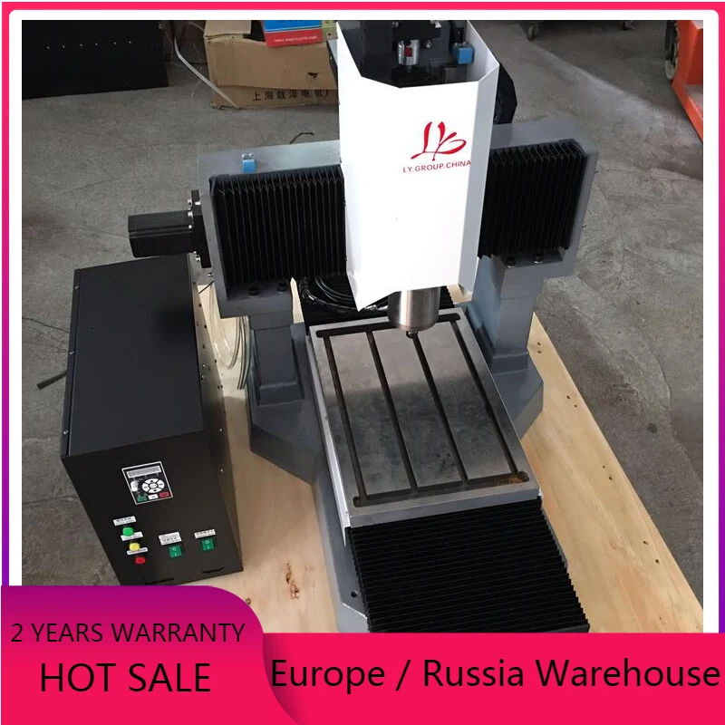 3500W Full Cast Iron CNC Engraving Machine 3040 Wood Router Metal